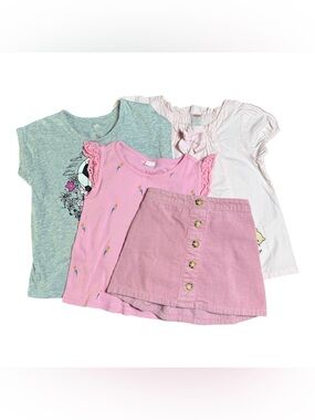 Girls 5T Bundle Gymboree Adidas Gap Skirt Set